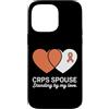 Cprs Warrior Gifts for Women and Men Custodia per iPhone 14 Pro Max Cprs Awareness Month Orange Novembre Cprs