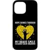 Flo Design Childhood Cancer Awareness Ou Custodia per iPhone 13 Pro Max Childhood Cancer Awareness Items Gifts Childhood Cancer