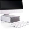 RICOO Supporto para MTS-03 Rialzo per PC all in one Monitor 21-27 (53-69 cm) Base computer tavolo Piedistallo scrivania Altezza regolabile