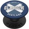 Scotland born and pride Glasgow, Scozia, vendemmia, bandiera scozzese PopSockets PopGrip Adesivo