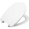 Cornat KSPREMSC400 - Sedile WC Premium 4, design super piatto, in duroplast di facile manutenzione, funzione Quick up & Clean, abbassamento automatico, comodo montaggio dall'alto, sedile per WC