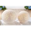 AlexandreHouse Table lamp, Tree of life motif, Porcelain, white, PU 1