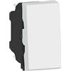 LEGRAND - Interruttore a Parete Singolo o Anteriore 10A Mosaico Easy-Led - Controllo Illuminazione 1 Modulo - Senza Piastra/Senza Supporto - Made in France - Bianco