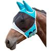 Générique Maschera anti-mosche cavallo | Rete traspirante semi-viso con orecchie, elastica UV per equidi bestiame fattoria campagna per tutte le stagioni