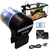 Generico Distributore Automatico Di Cibo Per Pesci | Dispositivo Intelligente a 3 Modalità - Distributore di Mangime Acquario per Tartarughe Betta - Per Betta Tartaruga Gamberi Acquatici Koi Casa Ufficio Appar