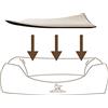 Knuffelwuff Morbido inserto Teddy per cuccia per cani, forma: Classic taglia XL, bianco