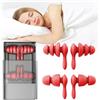 4modlr 2 Paia Tappi per le Orecchie Antirumore 40dB, Tappi Orecchie Per Dormire Riutilizzabili in Silicone