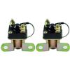 SCOOVY Relè solenoide avviamento Interruttore Relè Solenoide Avviamento Moto Compatibile con Polaris per Sportsman 325 335 600 700 per Ranger 500 per Scrambler 250 400 500 400L (Color : 2 PCS)