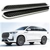 Yucisily 2 pedane laterali adatte per Chery JAECOO 8 J8 2025 2026, barre nerf integrate per durare, pedane laterali di facile accesso (LBMTX)