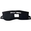 YULEGUDI Auto Cruscotto Copertura Per Dacia Per Sandero Stepway II 2 RS 2013-2018 2019 2020 Tappetino Copri Cruscotto Parasole(Black Edge,Left Hand Drive)