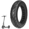 TREFAN 10 x 2,125-6,5/6,6 pneumatici completi per Segway Ninebot D18 D28 D38 D38D, per Xiaomi 4 Lite Gen2, Odys Alpha X5, 55/80-6,6 Navee V25i Pro/V40i Pro/V50i Pro, pneumatici in gomma piena (1)