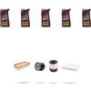 HOFFCAR Kit tagliando 4 FILTRI e 5L OLIO M compatibile con Renault Clio IV 1.5 DCI 55kw Dal 2012