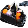 Generic Organizer per sedile posteriore, vassoio porta bevande per camion con slot multifunzionali, ABS ponderato di alta qualità con meccanismo antiscivolo, portaoggetti per sedile passeggero, accessorio per