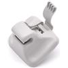 HAOTOM Ganci fissaggio alette parasole Supporto con gancio per visiera parasole Grigio per VW Golf 5 6 Jetta Passat B6 CC Tiguan Touran Beetle 1K0857561B
