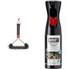 Weber 12 Three-Sided Grill Brush & 17685 - Olio antiaderente per griglie