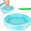 AIEDECOPT Pediluvio Gonfiabile per Piscina, Bacinella Gonfiabile per Pediluvio, Vaschetta Lavapiedi per Piscina con Pompa dell'aria, Accessori per Scale di Ingresso Piscina, Piagge (C)