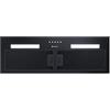 Globalo Hadario 80.2 BLACK Cappa in acciaio | Cappa aspirante con filtro | Cappa per mobile da incasso | Illuminazione a LED |