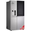 LG GSXE90MBAD - Frigorifero Side by Side, serie 900, Instaview Door-In-Door, Classificazione D, 628 L, Acciaio testurizzato anti-impronte,