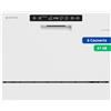 GEDTECH GLV6T49WH - Lavastoviglie a 6 posate, 49 dB, partenza ritardata