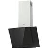 Hisense CH6IN6BXBG - Campana decorativa 60 cm, capacità di aspirazione di 650 m³/h, illuminazione a LED, filtro in alluminio di facile manutenzione