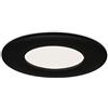 Briloner - Faretto LED da incasso, lampada da incasso a LED, lampada da soffitto 5 Watt, 450 Lumen, 4.000 Kelvin, IP44, nero opaco, 85x27mm (DxA)