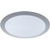 Trio Leuchten Trio 626511287 Gonzalo Plafoniera LED, 1x12 Watt, Titano/Bianco, 34 cm