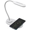 Denver Lampada da tavolo a LED LQI-55, 5 W, a induzione, 2700-6500 K, colore: bianco