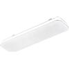 Fischer & Honsel Lampada da soffitto Aldo 1 x HV-LED 28,0 Watt, dimmer a 3 livelli, 3000 K, 20125 bianco, 60 cm x 18 cm