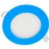 ecoluz LED BID - Faretto, IP44, 380 Lumens, 220 V, 6 W, 3000 K, colore: calda