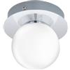 Eglo LED lampada da soffitto Mosiano, lampada da parete per bagno, lampada