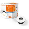 LEDVANCE LED spot bianco con alloggiamento in metallo, 4,3 Watt, 350 Lumen, 2700K, IP65, lampada da incasso GU-10