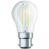 OSRAM Sfera Lampadina LED, 2.5 W Equivalenti 25 W, Attacco B22d, Luce Calda 2700K, Confezione da 1 Pezzo