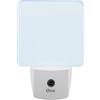 Otio - Lampada Notturna Automatica - Funzionamento Automatico: Si Accende Di Notte, Si Spegne Di Giorno - Intensità Luminosa Soft - Nessuna Lampadina Da Cambiare - Uso Facile - Blu