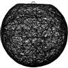 LUM&CO Lum & Co Schermo Sospensione a forma di sfera, blu scuro, 20 x 19 x 20 cm