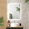 Aurlane Specchio Bagno con illuminazione LED - 60x80cm - GO LED
