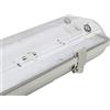 Glowster Apparecchio Tri-proof per due tubi da 1,2 m