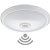 Zarivy Applicare una superficie con sensore IP20, ideale per spazi interni. Design elegante di 2xE27 e dimensioni Ø30x9,6 cm che completa qualsiasi ambiente con efficienza e stile.