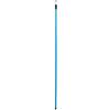 MSV Manico per Scopa in Acciaio 120 cm Blu