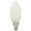 Xanlite Lampadina a filamento LED a fiamma - attacco E14 - 4 W cons. (40 W eq) - luce bianca neutra