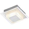 BRILONER Leuchten 3532-011 Applique LED, Metallo/Plastica, Cromo, 5 watts