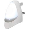 Long Life Lamp Company Luce da notte automatica al LED, risparmio energetico, si accende al tramonto e si spegne all'alba, plastica, White, confezione da 1 240 volts