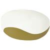 Tosel 31480 Zara Applique ceramica/pittura, colore: bianco/verde, 110 x 295 x 150 mm