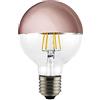 CristalRecord Lampadina a LED a Luce Calda E27, 6 W, Rame, 1 Unità (Confezione da 1)