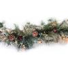 WatioWave BOA NATALE LED C/NEVE ANanas e palline 180 cm