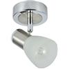 Zarivy Faretto Cholo 1xe14 in finitura cromo/nichel, con dimensioni di 14x8,5x11,5 cm. Ideale per aggiungere un tocco moderno ed elegante a qualsiasi spazio. Perfetto per illuminare e decorare.