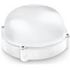 Brightium Applique LED rotondo bianco, esterno, IP65, 12 W. Ideale per illuminare gli spazi esterni con stile ed efficienza. Perfetto per giardini, cortili e aree esterne.
