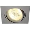 SLV, Luce da incasso a forma quadrata, A, 2000 lumen, 3000 kelvin