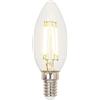 Westinghouse Lighting 5712940 - Lampadina LED a filamento trasparente dimmerabile da 4,2 watt (equivalente a 40 watt) C35, base E14