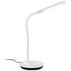 Trio Leuchten - Lampada da tavolo POLO, Plastica, integrato, 5 W, Bianco, 40 x 16.4 x 41 cm