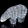 FBright Orsetto Luminoso a LED, Bianco Freddo, Altezza 18,5 cm